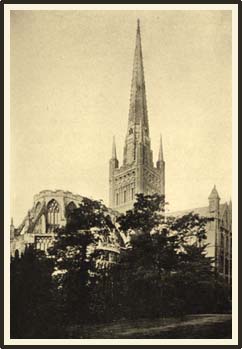 Norwich Cathedral. photograph taken in1905